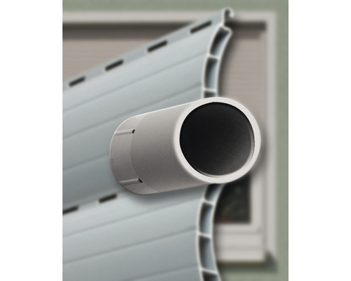 Rollladen mit Rohrmotor im Detail