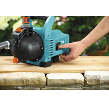 Gartenpumpe mit Bedienung am Schalter