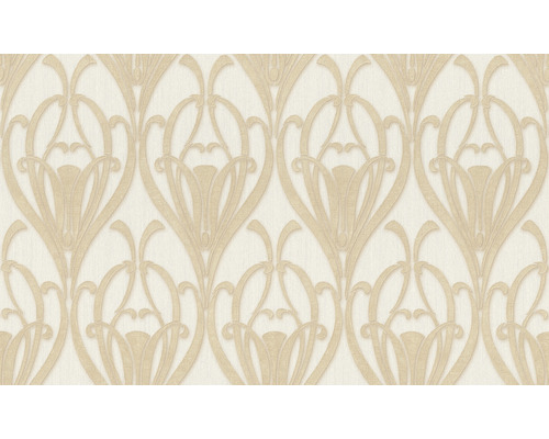 Tapete mit floralem Jugendstilmuster