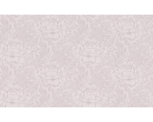 Tapete mit floralem Muster aus Pfingstrosen