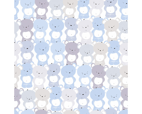 Teddybären Muster Tapete