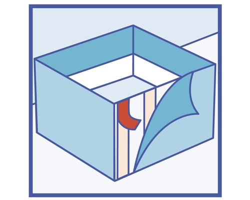 Symbol für Rohrdurchführung durch Mauerdurchführung