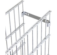 Wandanschlusshalter 2-er Set ist für Mauern mit einer Wandstärke von 230 mm 21,8 cm