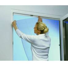 Fliegengitter für Fenster tesa Insect Stop Comfort anthrazit 130x130 cm