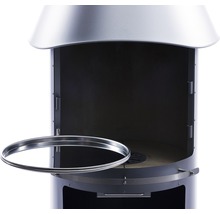 Pizzaofen mit runder Metallablage