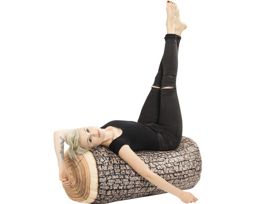 Dekokissen Baumstamm mit Frau