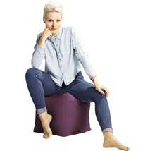 Sitzhocker Sitting Point Cube Scuba aubergine 40x40x40 cm