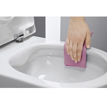 Wandtiefspülklosett Laufen Pro spülrandloses Abgang waagrecht weiß-thumb-5 Wandtiefspülklosett Laufen Pro spülrandloses Abgang waagrecht weiß-thumb-5