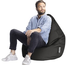 Sitzkissen Sitting Point Sitzsack Beanbag Brava XL schwarz 70x110 cm