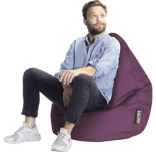 Sitzkissen Sitting Point Sitzsack Beanbag Brava XL aubergine 70x110 cm