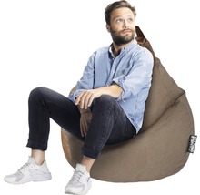 Sitzkissen Sitting Point Sitzsack Beanbag Jamie XL braun 70x110 cm