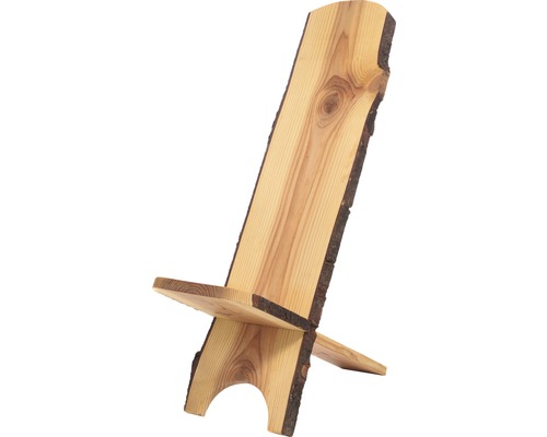Holzstuhl aus Baumscheiben