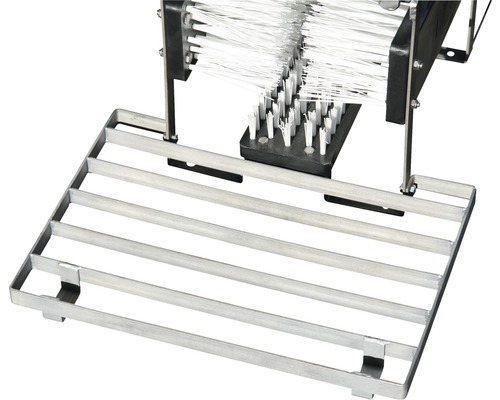 Bürstenfußabstreifer mit Gitterrost