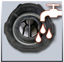 Filter für Nass Trockensauger mit Wassersymbol