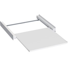 Zwischenboden für Waschmaschine und Trockner weiß mit ausziehbaren Boden-thumb-1 Zwischenboden für Waschmaschine und Trockner weiß mit ausziehbaren Boden-thumb-1