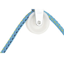 Seilrolle mit blauem Seil
