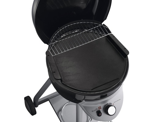 Gasgrill mit Grillrost und Grillplatte