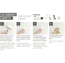 Anleitung zur Verarbeitung von Marmor Effekt Spachtelmasse mit Werkzeugen