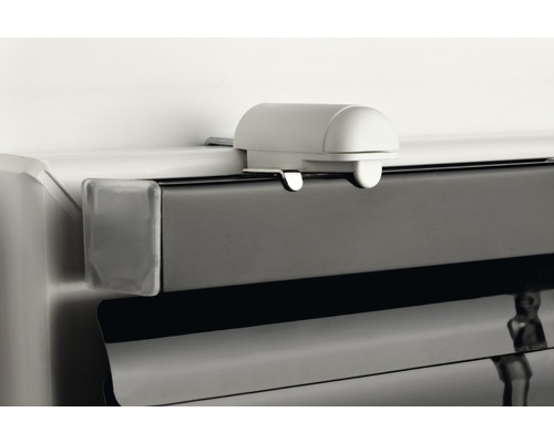 Detailansicht eines Rollos mit Bedienelement