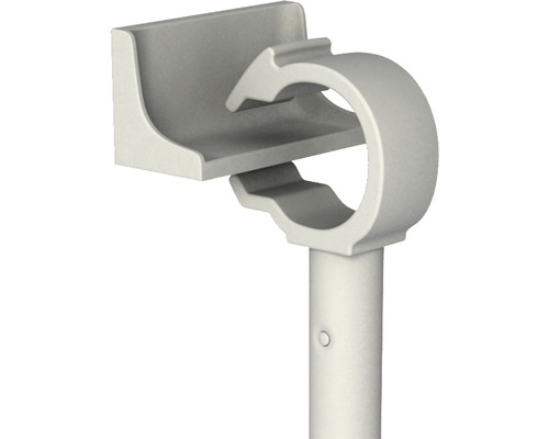 Rohrschelle mit Befestigung