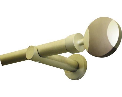 Gardinenstange mit Trägern und Endstück