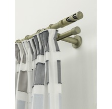 Vorhangstange mit Innenlauf II Kira champagner 240 cm Ø 19 mm