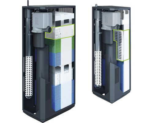 Aquarien Innenfilter mit Filtermedien