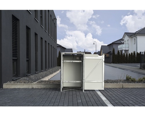 Mülltonnenbox zur Mülltonnenaufbewahrung im Außenbereich