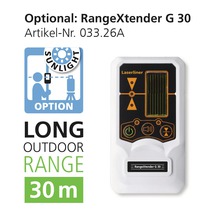 Laserliner RangeXtender G 30 für lange Distanzen im Aussenbereich