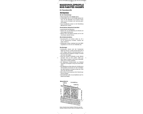 Profilholz Softline Fichte "A/B" 2400x146x19 mm