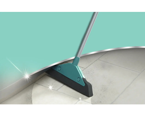 Bodenabzieher mit Stiel zum Reinigen von Fliesenböden