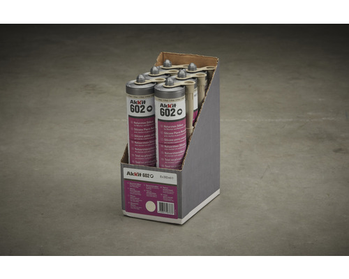 Akkkit 602 6x310 ml Kartusche Naturstein Silikon