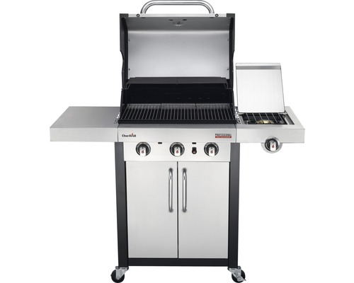 Gasgrill mit Ablageflächen und Unterschrank