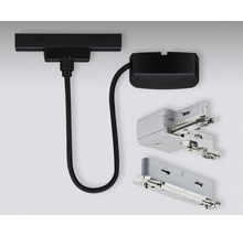Möbelbeschlag mit Befestigungselementen und Kabel