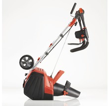 Elektrischer Laubsauger mit Rädern zur Gartenpflege