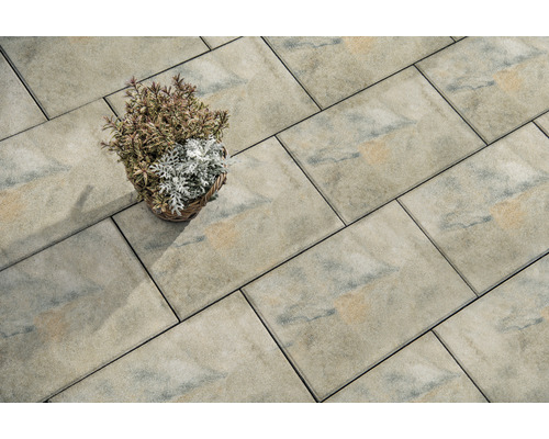 Beton Terrassenplatte iStone Basic muschelkalk 60x40x4cm