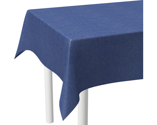 Tischdecke Style Leinen blau 200 x 140 cm