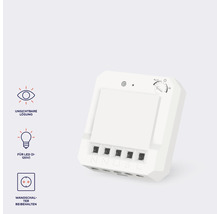 Weißer LED Dimmer für die Wandmontage