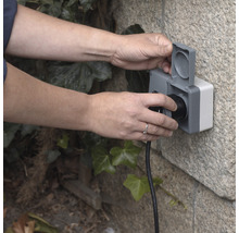 Trust Smart AGC-3500 Aussen-Stecker mit Deckel IP44