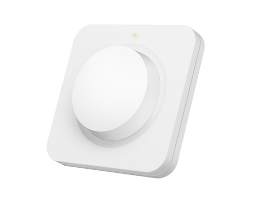 Quadratischer Drehschalter zur Steuerung von Beleuchtung