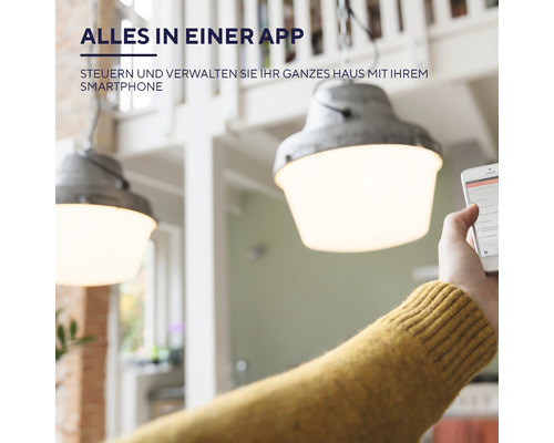 Steuerung und Verwaltung des Smart Homes per App mit Smartphone