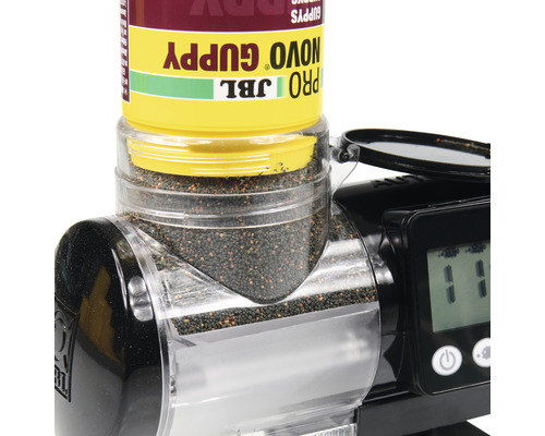 JBL Pro Novo Guppy Futterautomat mit Futterdose