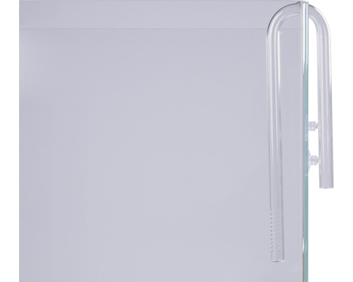 Aquarium mit Glasrohr zur Wasserzirkulation