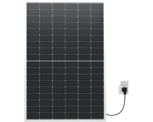 Solarmodul mit Anschlussdose zur Stromerzeugung