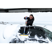 Eiskratzer Auto mit Besen, Schneebesen Auto Ausziehbar, Auto