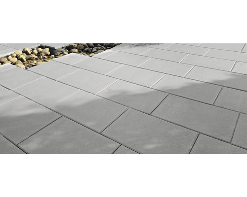 Beton Terrassenplatte iStone Starter mittelgrau 60 cm x 40 cm x 4 cm