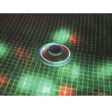 Runde LED-Leuchte mit Lichteffekten