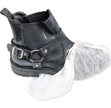 Stiefel mit Schuhüberzieher