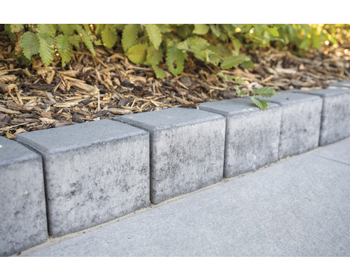 Rechteckpalisade iMount Corner grau 16,5 cm x 12 cm x 120 cm