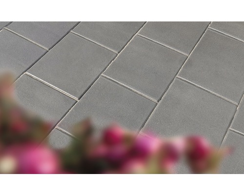 Beton Terrassenplatte iStone Basic schwarz - basalt 40x40x4 cm